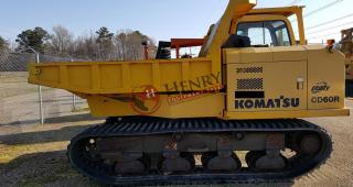 2004 Komatsu CD60R Track Off Road Truck For Rent