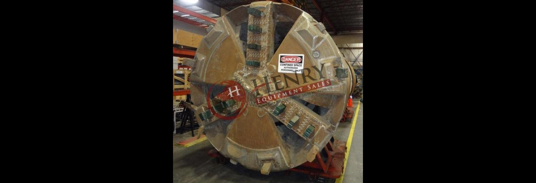 Henry Equipment Sales - 1986 Lovat TBM 19- M102SE 102 inch Tunnel Boring Machine 